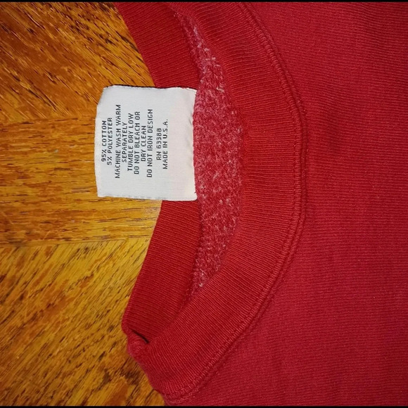 Vintage 1994 Washington Redskins Logo Athletic Sharktooth Pullover Sweater - Picture 5 of 7